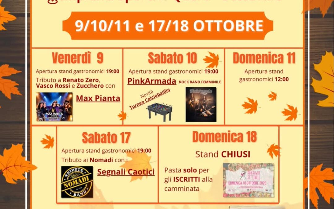 2° Festa di Autunno