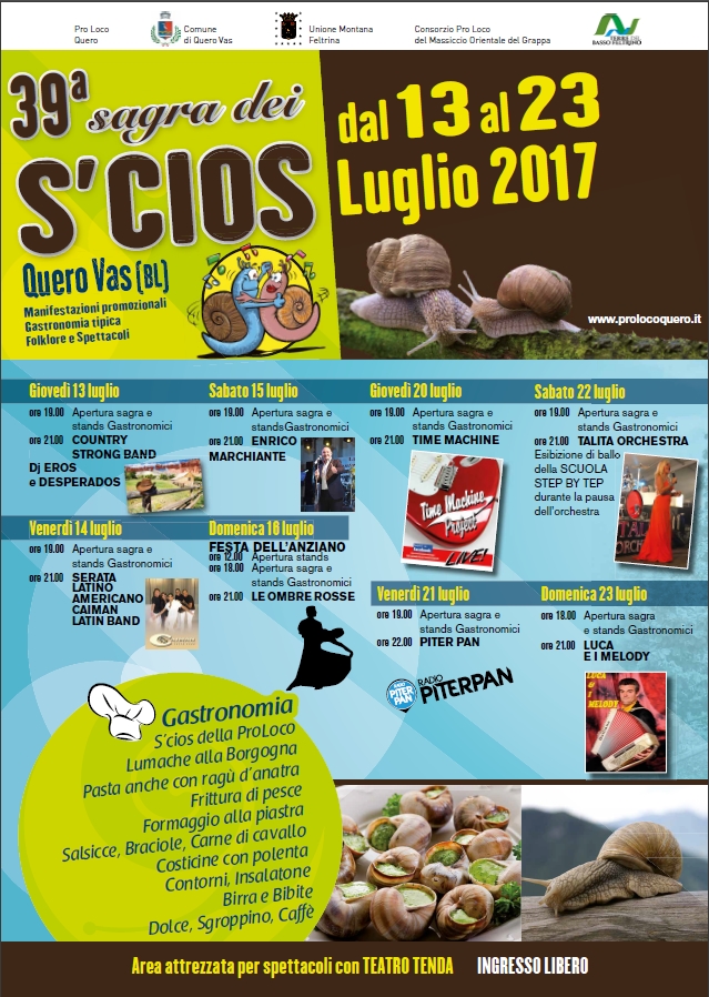 39° Sagra dei S’cios | 13 e 23 Luglio|